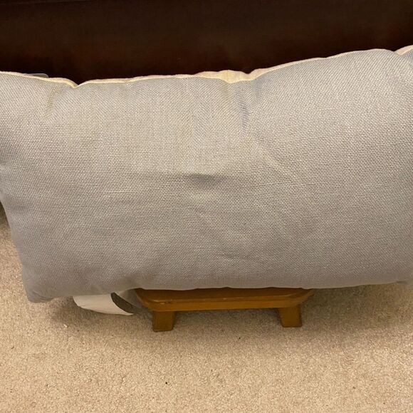 Disney Parks Homestead Cinderella Castle "Home" Throw Pillow NEW - Picture 3 of 5